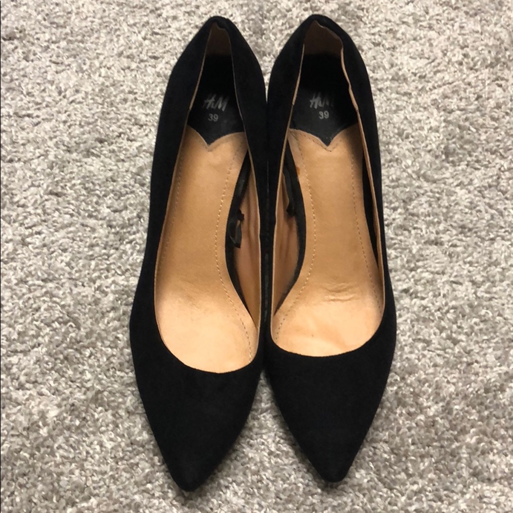 H&M Black low heels